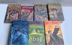 Complete Set, Harry Potter Books 1-7, 6/7 First Editions, 3/7 FIRST PRINTINGS