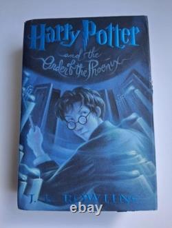 Complete Set, Harry Potter Books 1-7, 6/7 First Editions, 3/7 FIRST PRINTINGS