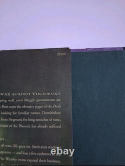 Complete Set, Harry Potter Books 1-7, 6/7 First Editions, 3/7 FIRST PRINTINGS