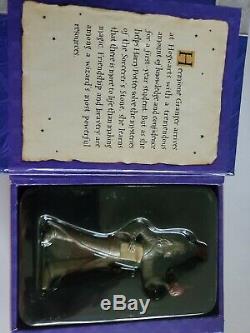 Complete Set Harry Potter Hallmark Ornament Display & 5 Keepsake, New, 2000