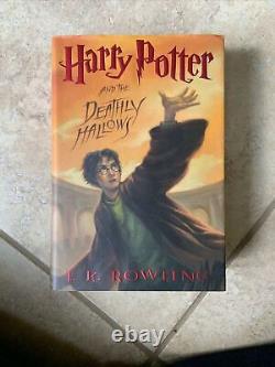 Complete Set Harry Potter Hardcover 1-7 ALL 1ST EDITION