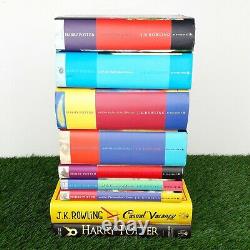 Complete Set Of 7 Harry Potter HardBack Book First Edition Bloomsbury JK Rowling