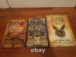 Complete Set of 7 HARRY POTTER Hardcover Books Lot American First Edition