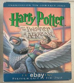 Complete set Harry Potter audio book books on CD series 1-7 Rowling Jim Dale all