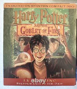 Complete set Harry Potter audio book books on CD series 1-7 Rowling Jim Dale all