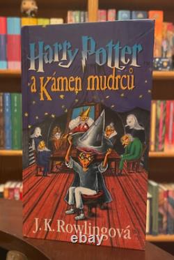 Czech Harry Potter and the Philosopher's Stone, Rare Cover Art, JK Rowling