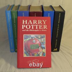 DELUXE EDITION Harry Potter Complete Set UK Bloomsbury, Signature Hardcover