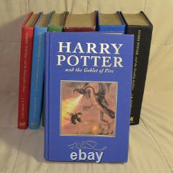 DELUXE EDITION Harry Potter Complete Set UK Bloomsbury, Signature Hardcover