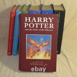 DELUXE EDITION Harry Potter Complete Set UK Bloomsbury, Signature Hardcover