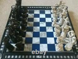 DeAgostini Harry Potter 64 Piece Chess Set with 2 boards complete rare + extras