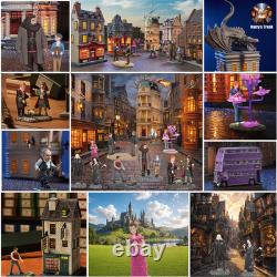Dept 56 Harry Potter Village Complete Diagon Alley 11 Figure Set, 6 Retired