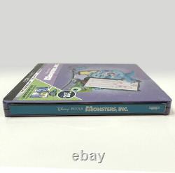 Disney MONSTERS INC 4K UHD BestBuy Exclusive SteelBook RARE US Release MINT A++