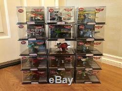 Disney Store Planes 1st Movie Complete Set hard shell die cast lot