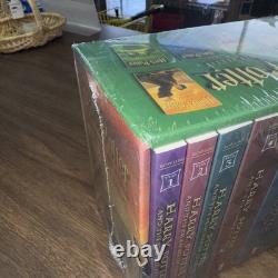 E Harry Potter The Complete Series Books 1-7 Paperback Set Scholastic w Case