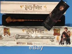 ENDING 1/31/19 Set of 9 Harry Potter Mystery Wands NEW COMPLETE Set (2018)