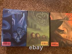 English Harry Potter Hardback Books 5 through 7