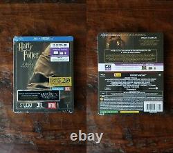 FRENCH Region-Free Blu-ray Harry Potter COMPLETE 8-Film Steelbook Collection NEW