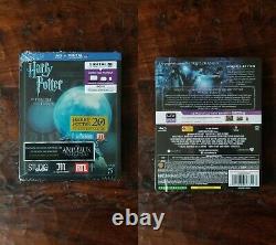 FRENCH Region-Free Blu-ray Harry Potter COMPLETE 8-Film Steelbook Collection NEW