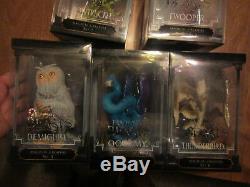 Fantastic Beasts Magical Creatures SET ALMOST COMPLETE Occamy Bowtruckle Fwooper