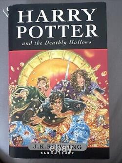 Fine U Read True First Edition Harry Potter Deathly Hallows Bloomsbury