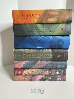First Edition Harry Potter Complete Hardcover Set Books 1-7 Set (J. K. Rowling)