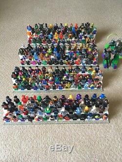 Full Complete Collection Of 210 Lego DC Comics Minifigures & 3 Big Figs