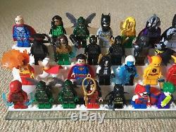 Full Complete Collection Of 210 Lego DC Comics Minifigures & 3 Big Figs