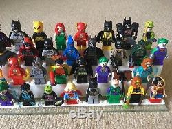 Full Complete Collection Of 210 Lego DC Comics Minifigures & 3 Big Figs