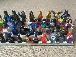 Full Complete Collection Of 210 Lego DC Comics Minifigures & 3 Big Figs