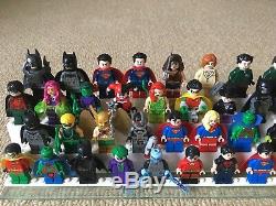 Full Complete Collection Of 210 Lego DC Comics Minifigures & 3 Big Figs