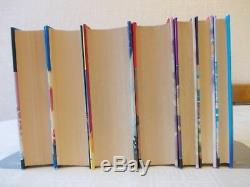 Full complete set First Edition Harry Potter hardback books dust jackets Rowling