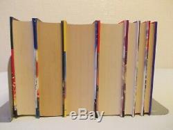 Full complete set Harry Potter hardback books with dust jackets J K Rowling