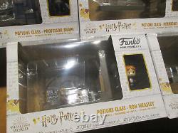 Funko Pop Mini Moments Harry Potter Complete Lot 5 Potions Class Malfoy Snape ++