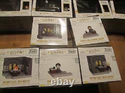 Funko Pop Mini Moments Harry Potter Complete Lot 5 Potions Class Malfoy Snape ++