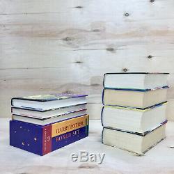 HARRY POTTER 1-7 Complete Hardcover Books Set. Raincoast Boxset & Bloomsbury