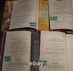 HARRY POTTER 10 First Editions 1st Printings #1- 7 +4 J K Rowling Complete lot