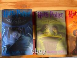 HARRY POTTER 1st Ed Complete Set 1-7 HC + Cursed Child, Fantastic Beasts, Tales