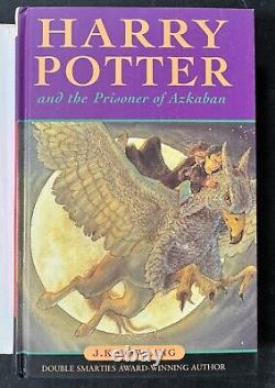 HARRY POTTER AND THE PRISONER OF AZKABAN HBDJ Bloomsbury First Edition 2nd Print