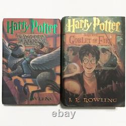 HARRY POTTER BOOKS Complete Set Hardcover 1-7 Cursed Child Beedle Bard Beasts