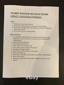 HARRY POTTER BUNDLE/LOT New and Pre-Owned Items! Complete Series & More