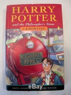 HARRY POTTER COMPLETE UK BLOOMSBURY FIRST EDs HARDBACK BOOK SET EARLY PRINTS