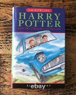 HARRY POTTER COMPLETE UK BLOOMSBURY FIRST EDs HARDBACK BOOK SET EARLY PRINTS