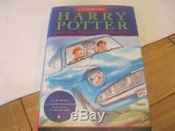 HARRY POTTER COMPLETE UK BLOOMSBURY FIRST EDs HARDBACK BOOK SET EARLY PRINTS