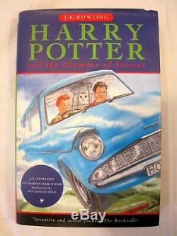 HARRY POTTER COMPLETE UK BLOOMSBURY FIRST EDs HARDBACK BOOK SET EARLY PRINTS