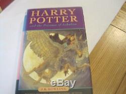 HARRY POTTER COMPLETE UK BLOOMSBURY FIRST EDs HARDBACK BOOK SET EARLY PRINTS