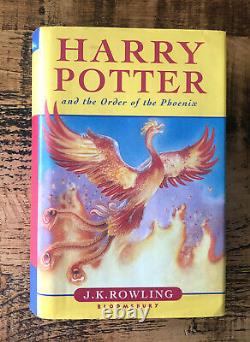 HARRY POTTER COMPLETE UK BLOOMSBURY FIRST EDs HARDBACK BOOK SET EARLY PRINTS