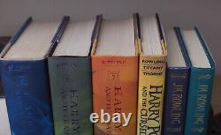 HARRY POTTER Complete 12 Book Set 1-8 1st AMERICAN EDITIONS Beasts GRINDELWALD