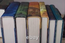 HARRY POTTER Complete 12 Book Set 1-8 1st AMERICAN EDITIONS Beasts GRINDELWALD