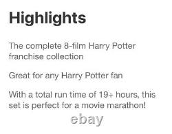 HARRY POTTER Complete 8-Film? Harry Potter Franchise Collection DVD, 19+ Hrs