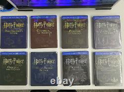 HARRY POTTER Complete 8 Steelbook 16 Blu-ray Collection Import